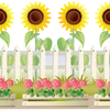 LAMPA SOLARNA LED OGRODOWA SUNFLOWER SHINES 1szt + 1szt GRATIS