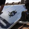 LAMPA SOLARNA Z CZUJNIKIEM RUCHU ZMIERZCHU 100 LED