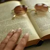 OKULARY PRZECIWSŁONECZNE MĘSKIE Z POLARYZACJĄ CZARNE 400 UV + ETUI