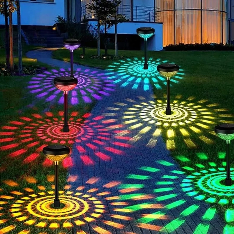 LAMPA SOLARNA LED OGRODOWA SolarGarden RGB 1szt + 1szt GRATIS