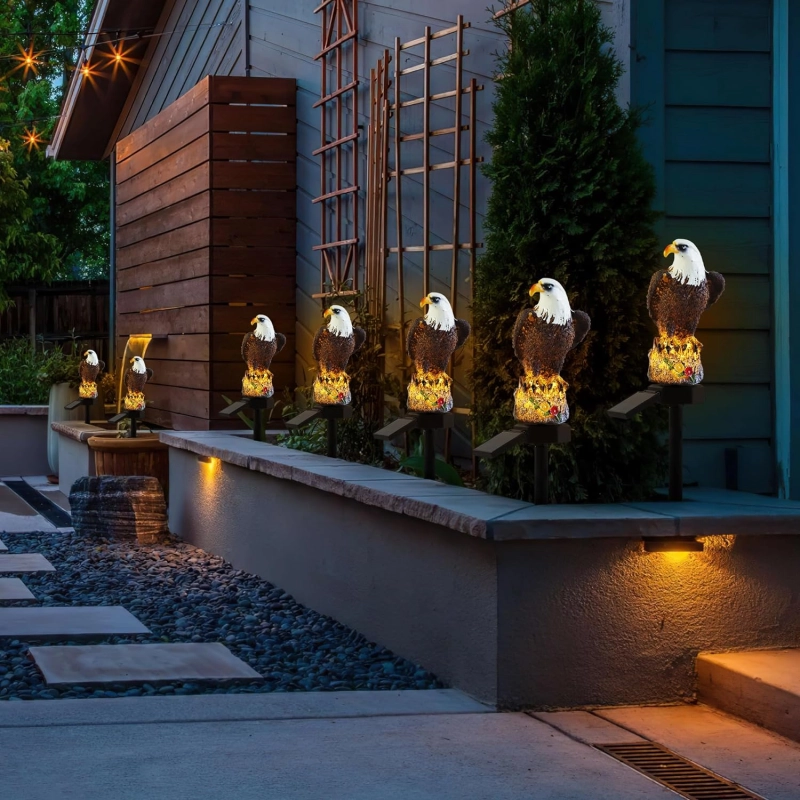 LAMPA SOLARNA LED OGRODOWA EAGLE SHINES 1szt + 1szt GRATIS