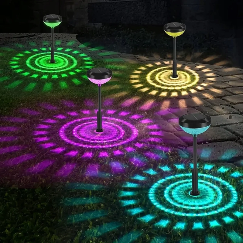 LAMPA SOLARNA LED OGRODOWA SolarGarden RGB 1szt + 1szt GRATIS