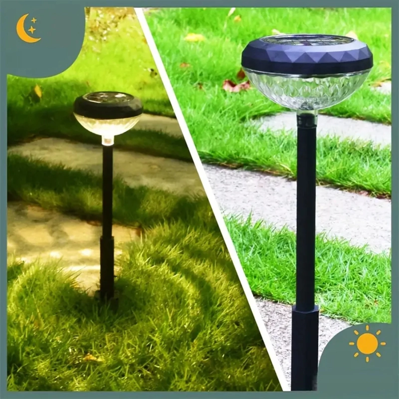 LAMPA SOLARNA LED OGRODOWA SolarGarden RGB 1szt + 1szt GRATIS